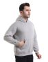 Classic Grey Hoodie for Men