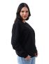 Classic Black Crewneck Sweatshirt