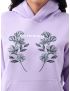 Lavender Blossom Graphic Hoodie