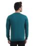 Teal Green Long Sleeve T-Shirt for Men