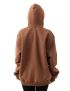 Earthy Brown Oversized Hoodie