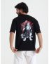 Samurai Skull Graphic T-Shirt for Men