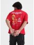 Bold Red Classic T-Shirt for Men