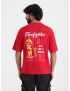 Bold Red Classic T-Shirt for Men